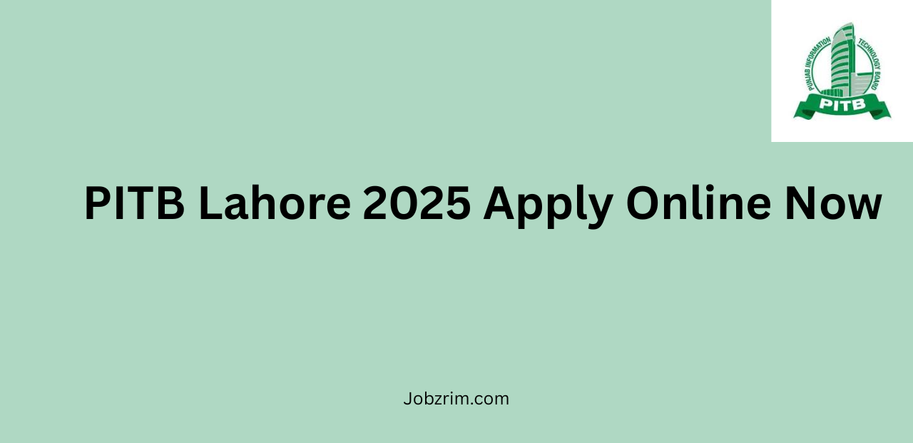 PITB Lahore 2025