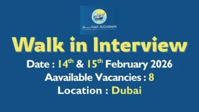 Alghanim International Walk in Interview in Dubai