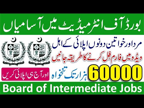 Board of Intermediate and Secondary Education BISE Jobs 2026