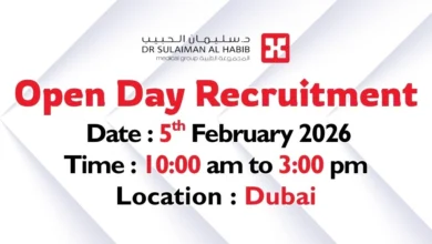 Dr. Sulaiman Al Habib Medical Group Open Day Recruitment in Dubai