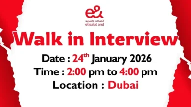 Etisalat Walk in Interview in Dubai