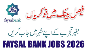Faysal Bank Jobs