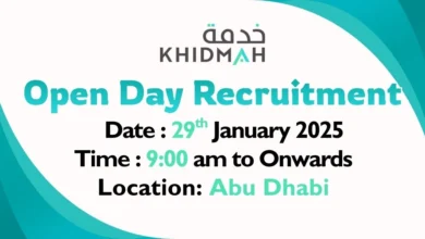 Khidmah Open Day Recruitment in Abu Dhabi