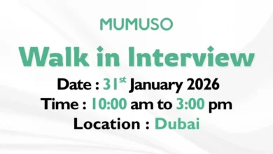 Mumuso Walk in Interview in Dubai