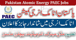 Pakistan Atomic Energy Commission PAEC Jobs