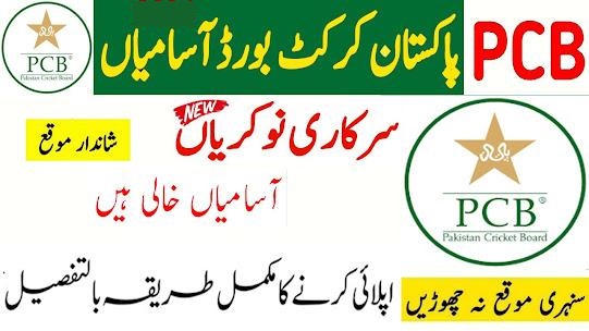 Pakistan Cricket Board PCB Jobs