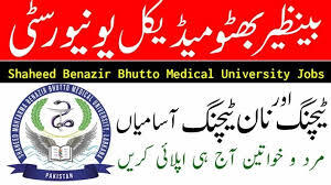 Shaheed Mohtarma Benazir Bhutto Medical University Education Jobs 2026