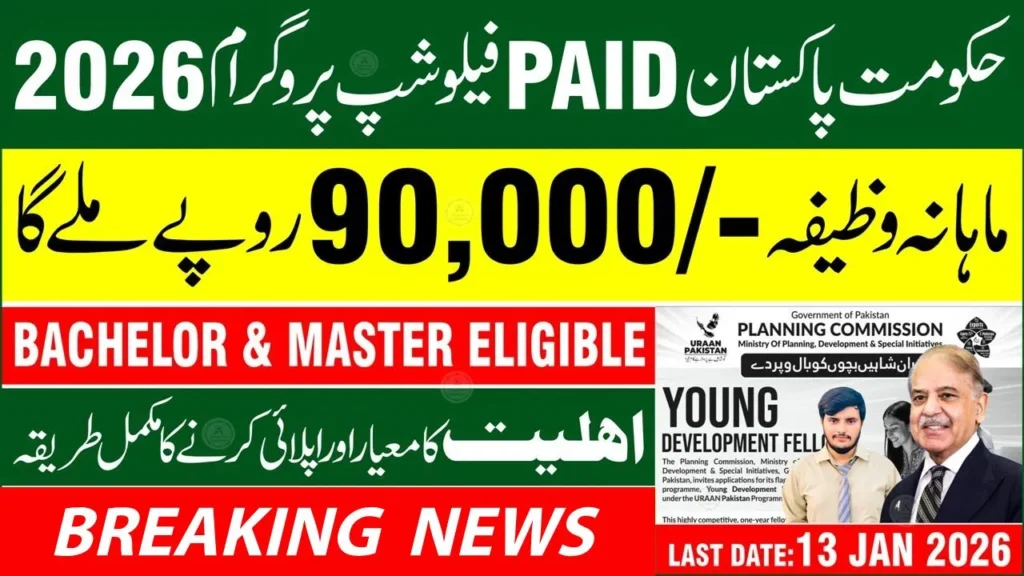 Planning Commission Pakistan Fellows Program 2026