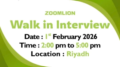 Zoomlion Walk in Interview in Riyadh