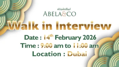 Abela & Co Walk in Interview in Dubai