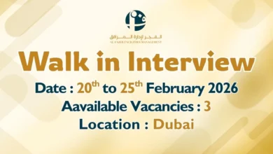 Al Fajer Facilities Walk in Interview in Dubai