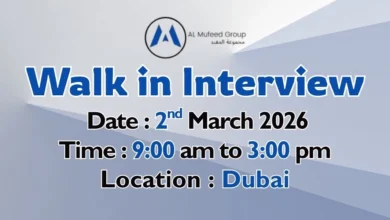 Al Mufeed Group Walk in Interview in Dubai