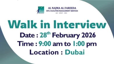 Al Najma Al Fareeda Walk in Interview in Dubai