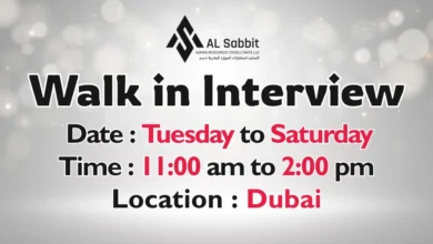 Al Sabbit Walk in Interview in Dubai