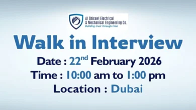 Al Shirawi Walk in Interview in Dubai