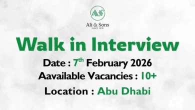 Ali & Sons Walk in Interview in Abu Dhabi