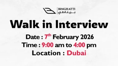 Binghatti Group Walk in Interview in Dubai
