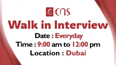 CNS Middle East Walk in Interview in Dubai