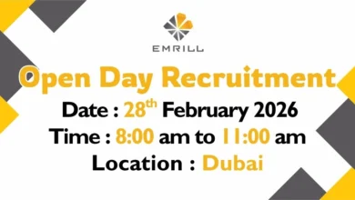 Emrill Open Day Recruitment in Dubai