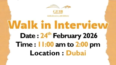 GEIB Loyalty Walk in Interview in Dubai