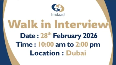 Imdaad Walk in Interview in Dubai