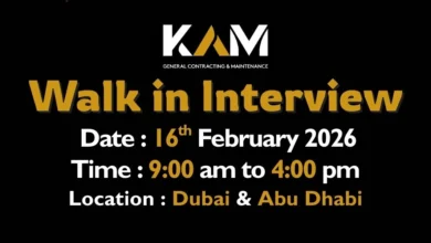 KAM Walk In Interview in Dubai