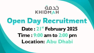 Khidmah Open Day Recruitment in Abu Dhabi
