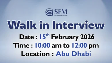 Snowline Walk in Interview in Abu Dhabi