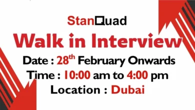 StanQuad Walk in Interview in Dubai