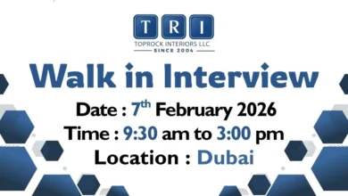 TopRock Interiors Group Walk in Interview in Dubai