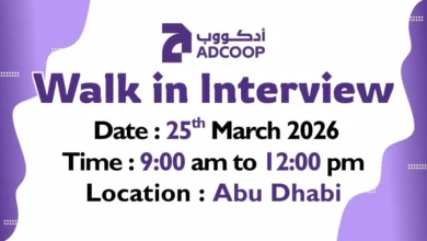 ADCOOP Walk in Interview in Abu Dhabi