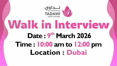 Al Tadawi Healthcare Walk in Interview in Dubai