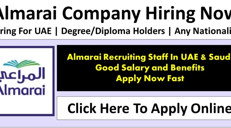 Almarai Careers Jobs Available Now