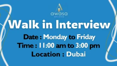 Awasa Real Estate Walk in Interview in Dubai