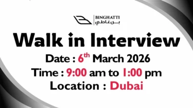 Binghatti Group Walk in Interview in Dubai