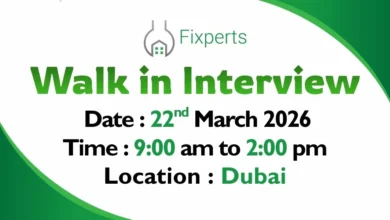 Fixperts Contracting Walk in Interview in Dubai