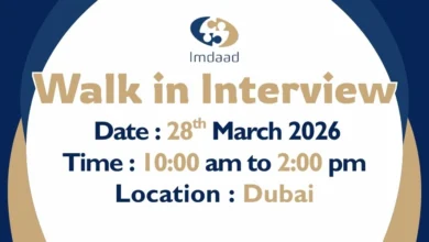 Imdaad Walk in Interview in Dubai
