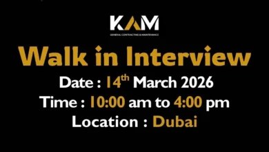 KAM Walk In Interview in Dubai
