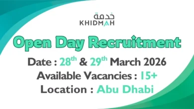 Khidmah Open Day Recruitment in Abu Dhabi