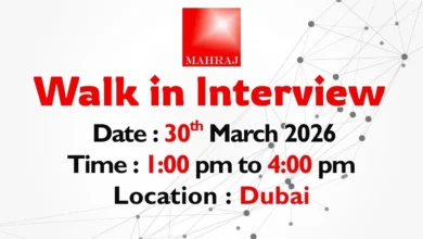 Mahraj Events Services Walk in Interview in Dubai
