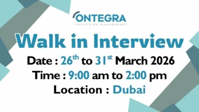 Ontegra Walk in Interview in Dubai