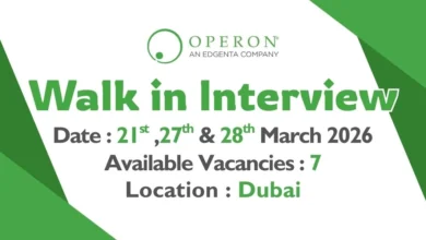 Operon Middle East Walk in Interviews in Dubai