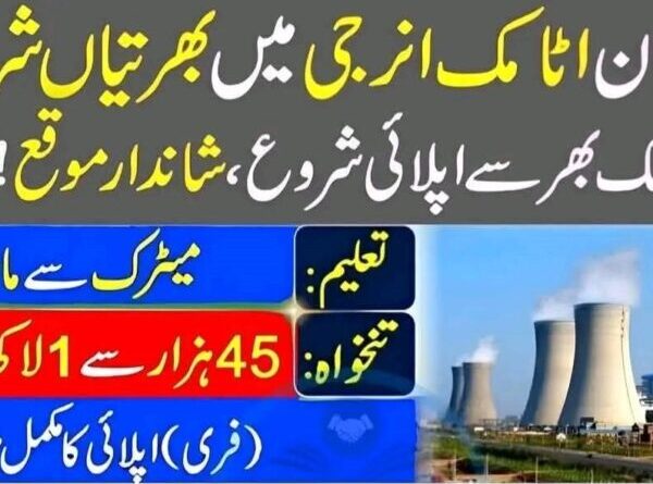 Pakistan Atomic Energy Commission PAEC Jobs