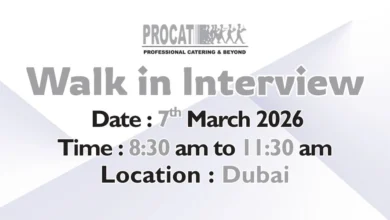 Procat Catering Services Walk in Interview in Dubai