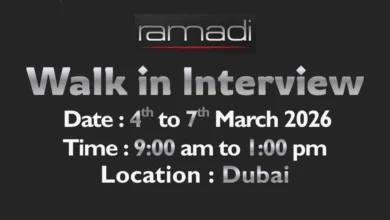 Ramadi Group Walk in Interview in Dubai
