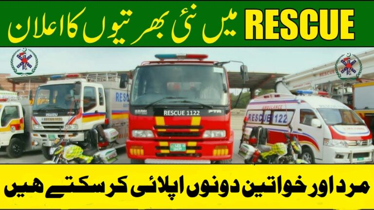 Rescue 1122 New Jobs 2026 www.ctspak.com