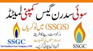 Sui Southern Gas Company SSGC Jobs