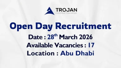 Trojan Construction Open Day Recruitment in Abu Dhabi