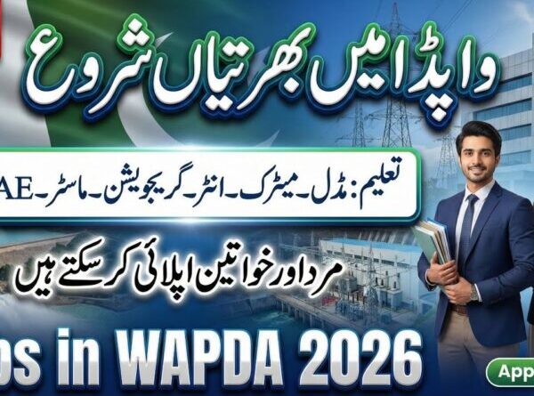 WAPDA Jobs 2026