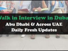 Walk in Interview in Dubai Today-Tomorrow UAE (April 2026) Walk in Interview in Dubai, Abu Dhabi, Sharjah & Ajman Urgently
